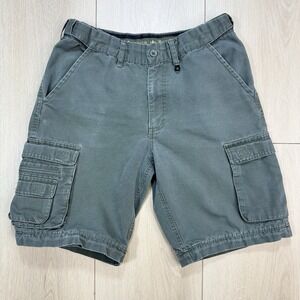 Boy Scouts of America Youth Cargo Shorts Size 14 Green Convertible Uniform Pants